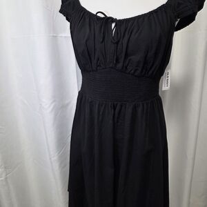 Old Navy Women's Black Midi Dress